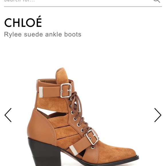 Chloe Rylee Suede Ankle boots - Picture 5 of 5